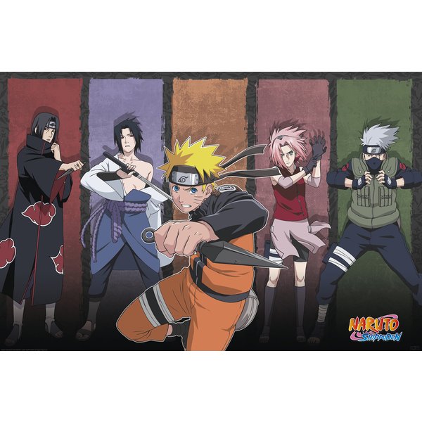 Naruto Poster 3er-Set