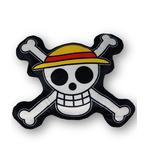 One Piece Kissen Skull Logo