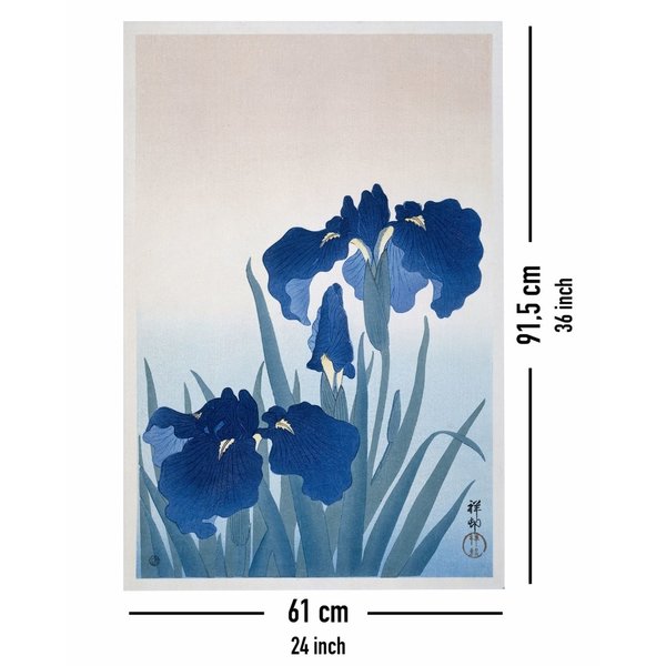 Ohara Koson Poster Irises
