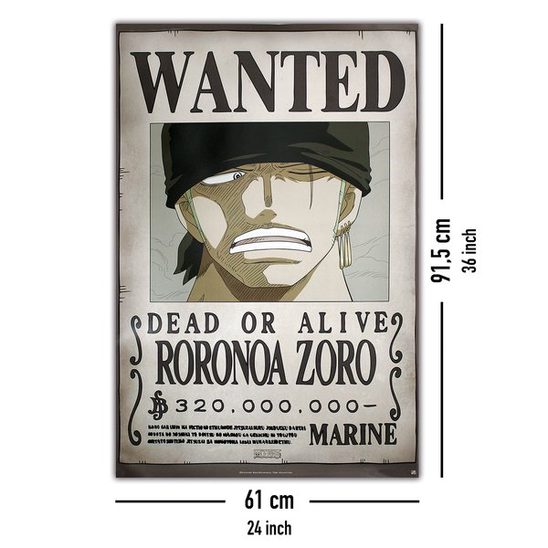One Piece Poster Wanted