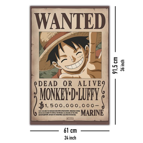 One Piece Poster Wanted