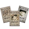 One Piece Poster 3-er Set