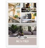 Posterrahmen DIN A0 wei&szlig;