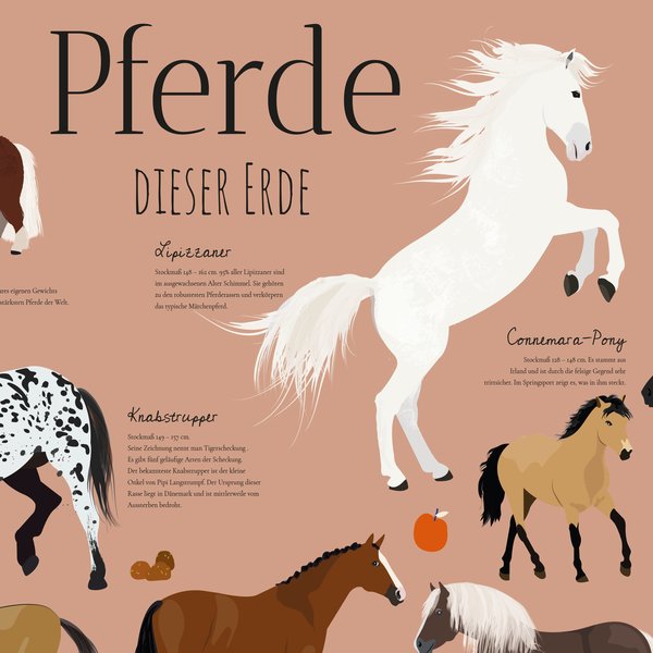 Pferde Schreibtischunterlage