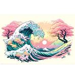 Pastel Wave Poster Ada Ingram