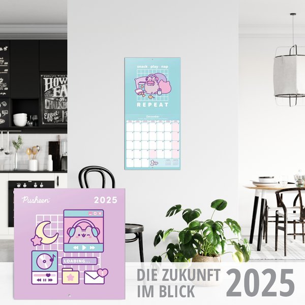 Pusheen Kalender 2025