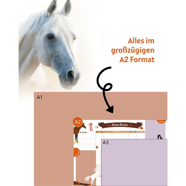 Pferde Schreibtischunterlage