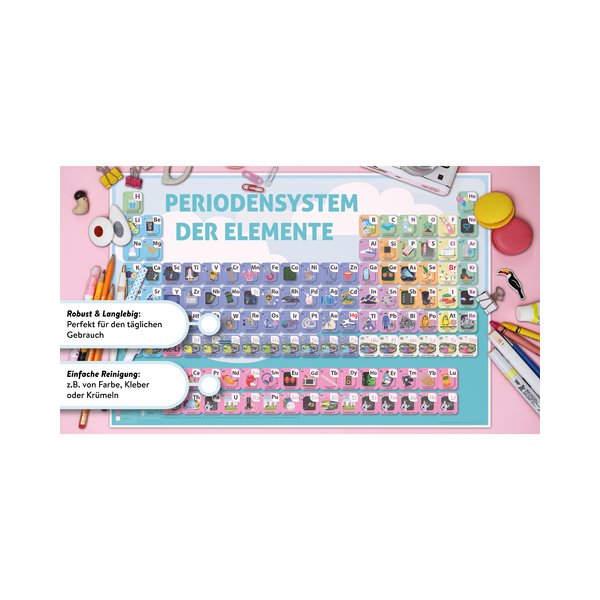 Periodensystem f&uuml;r Kinder