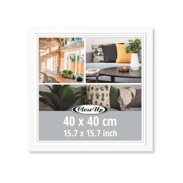 Posterrahmen 40x40 cm weiß
