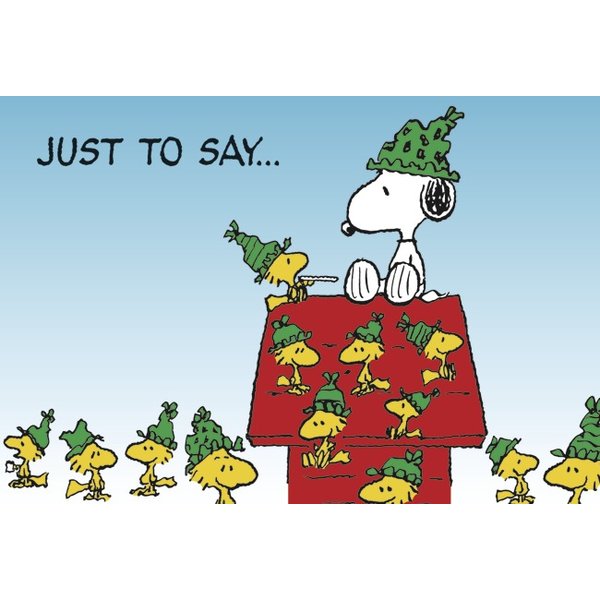 Peanuts just to Say...