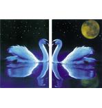 Postkarten-Puzzle zwei Schwä-