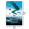 Pixels Poster Tausendfüßer