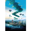 Pixels Poster Tausendfüßer