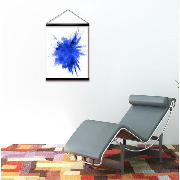 Posterleisten schwarz 41 cm