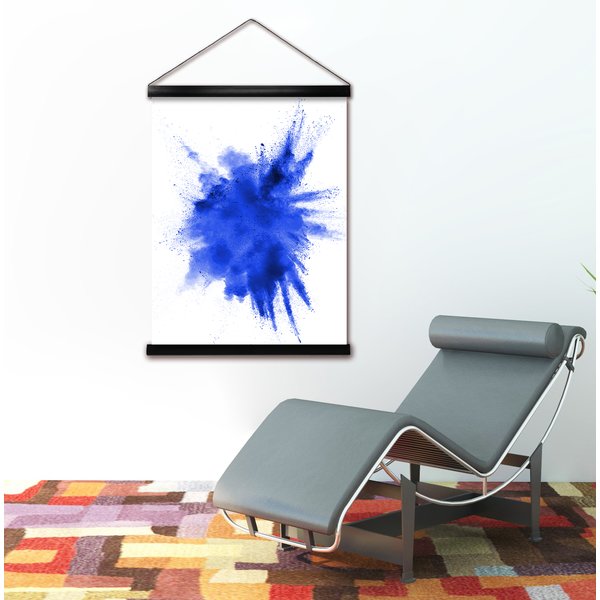 Posterleisten schwarz 71 cm