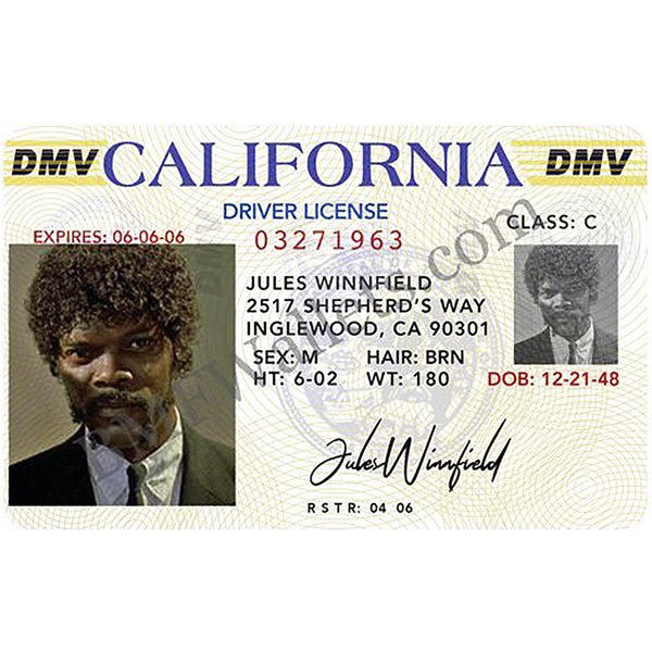 Pulp Fiction Jules Winnfield
