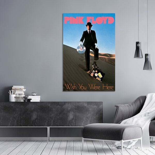 Pink Floyd Poster Wish You