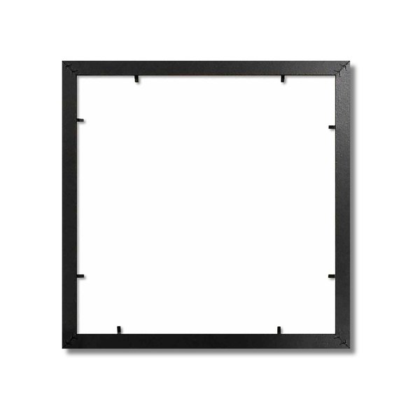 Posterrahmen 40x40 cm schwarz