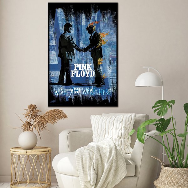 Pink Floyd Poster Wish You..