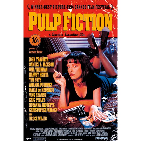 Pulp Fiction Poster 2er-Set