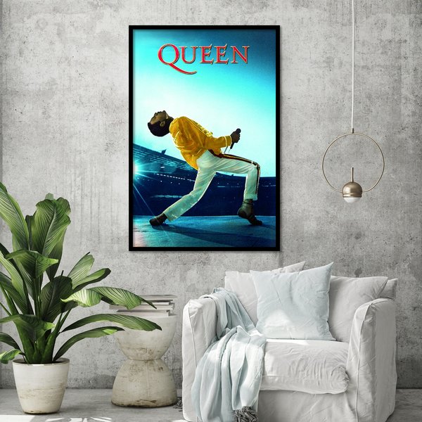 Queen live at Wembley Poster