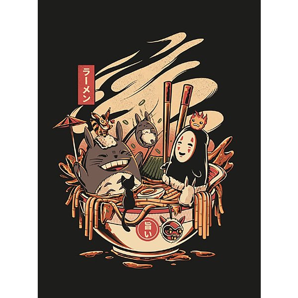 Ramen Pool Party Kunstdruck