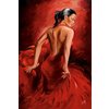 Red Dancer Poster R. Magrini