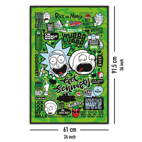 Rick and Morty Poster Quotes 2