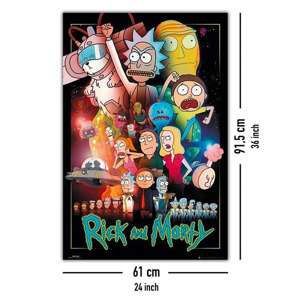 Rick and Morty Poster Wars