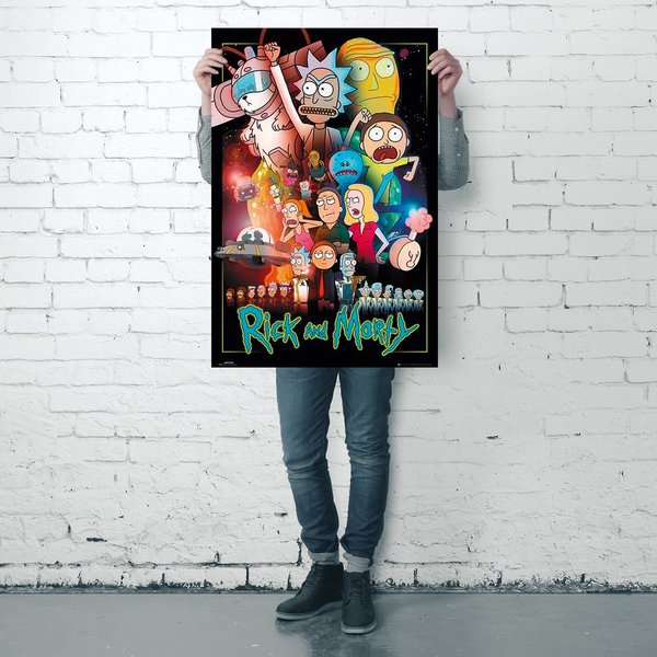 Rick and Morty Poster Wars