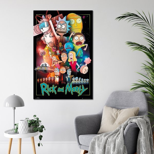 Rick and Morty Poster Wars