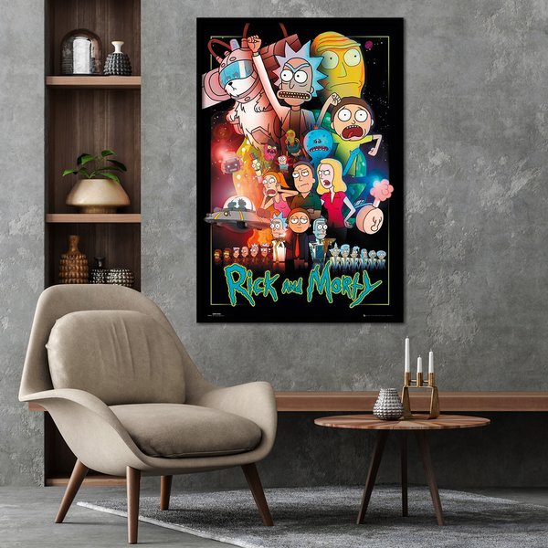 Rick and Morty Poster Wars