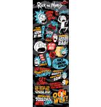 Rick and Morty Langbahnposter