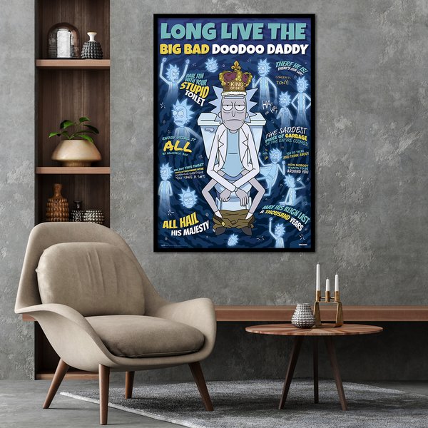 Rick and Morty Poster Long