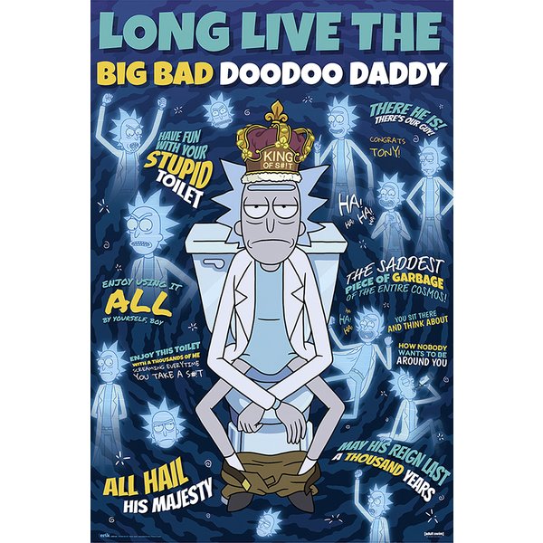 Rick and Morty Poster Long