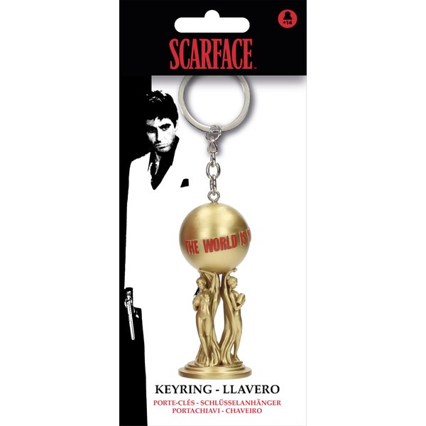 Scarface 3D Schl&uuml;sselanh&auml;nger