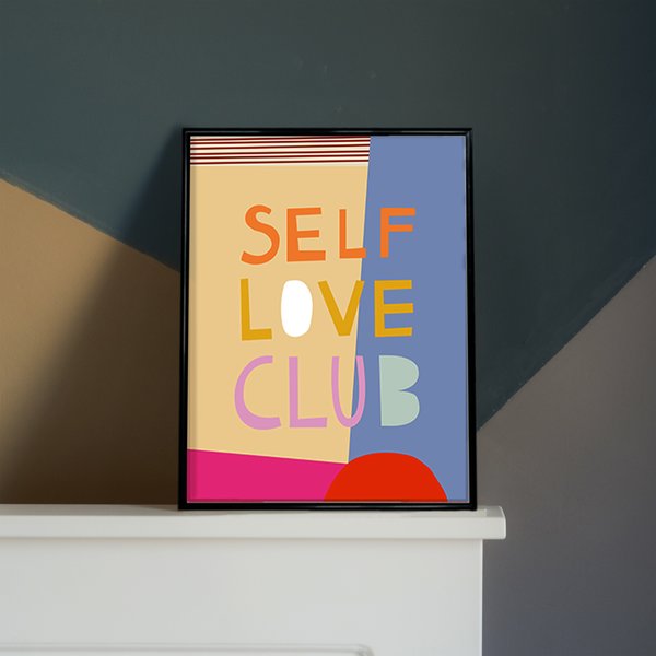 Self Love Club Kunstdruck