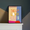 Self Love Club Kunstdruck