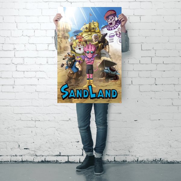 Sandland Poster Charaktere