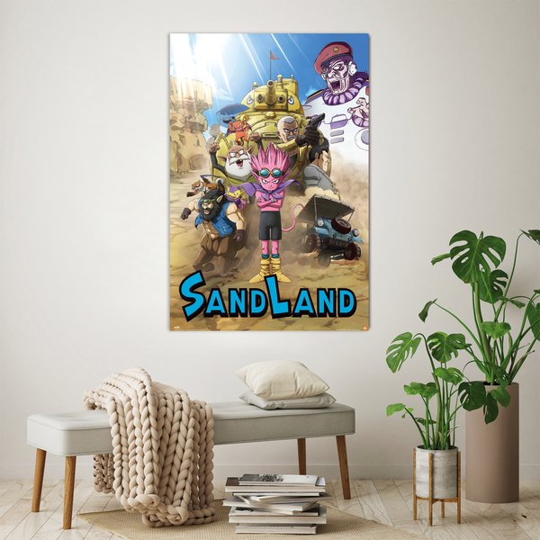 Sandland Poster Charaktere