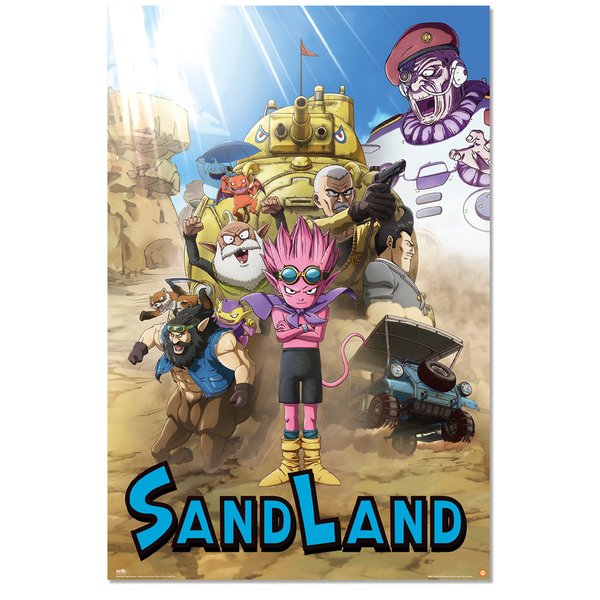 Sandland Poster Charaktere
