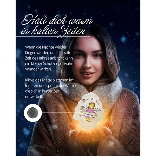 Schutzengel Taschenw&auml;rmer