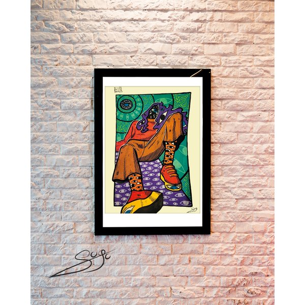 Sneaker Kunstdruck by Soyu