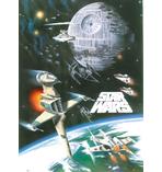 Star Wars Poster Space Battle
