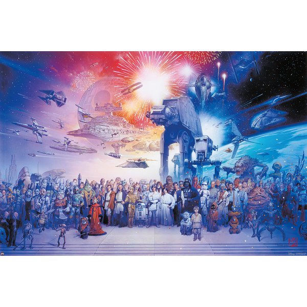 Star Wars Poster Cast