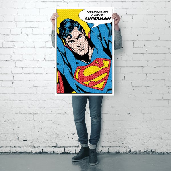 Superman Poster Looks Like a
