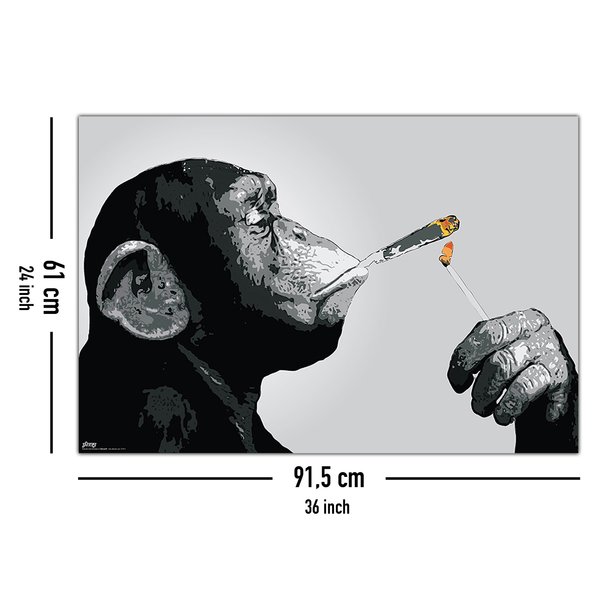 Steez Poster Monkey Joint Time