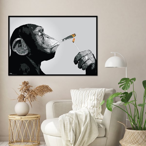 Steez Poster Monkey Joint Time