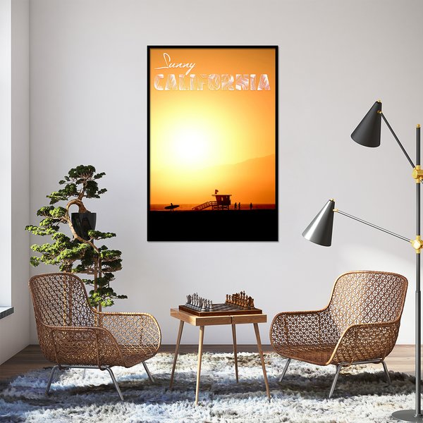 Sunny California Poster