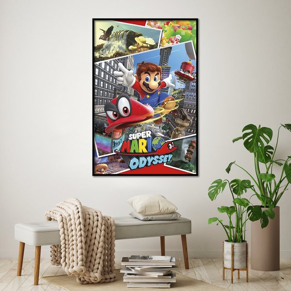 Super Mario Poster Odyssey